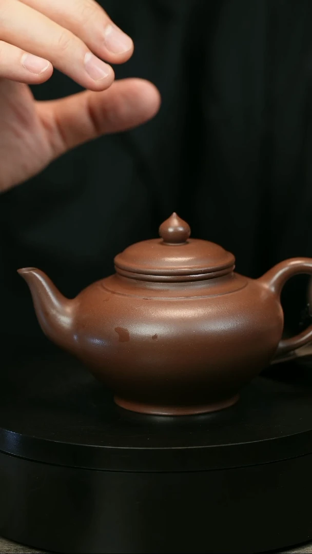 茶壶紫砂盖*H1744赵信军光素笑樱