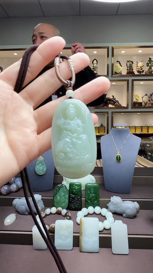 【闪购商品】和田玉挂件未镶嵌苏