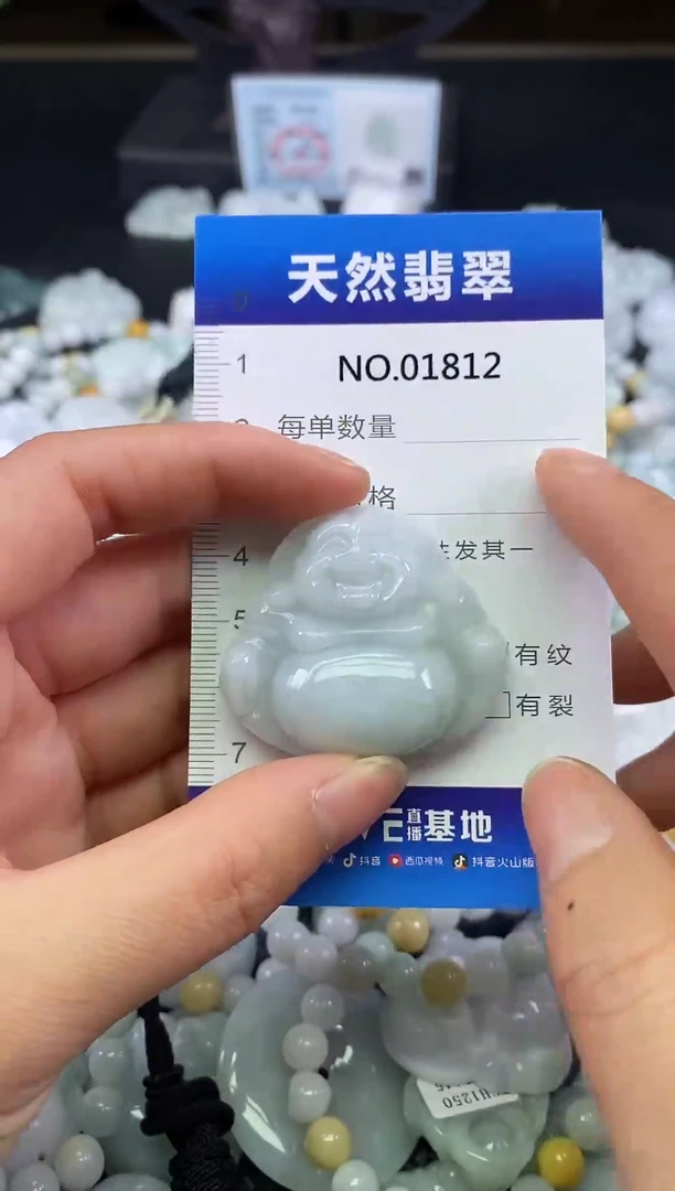 颈饰未镶嵌翡翠天然缅甸翡翠1812