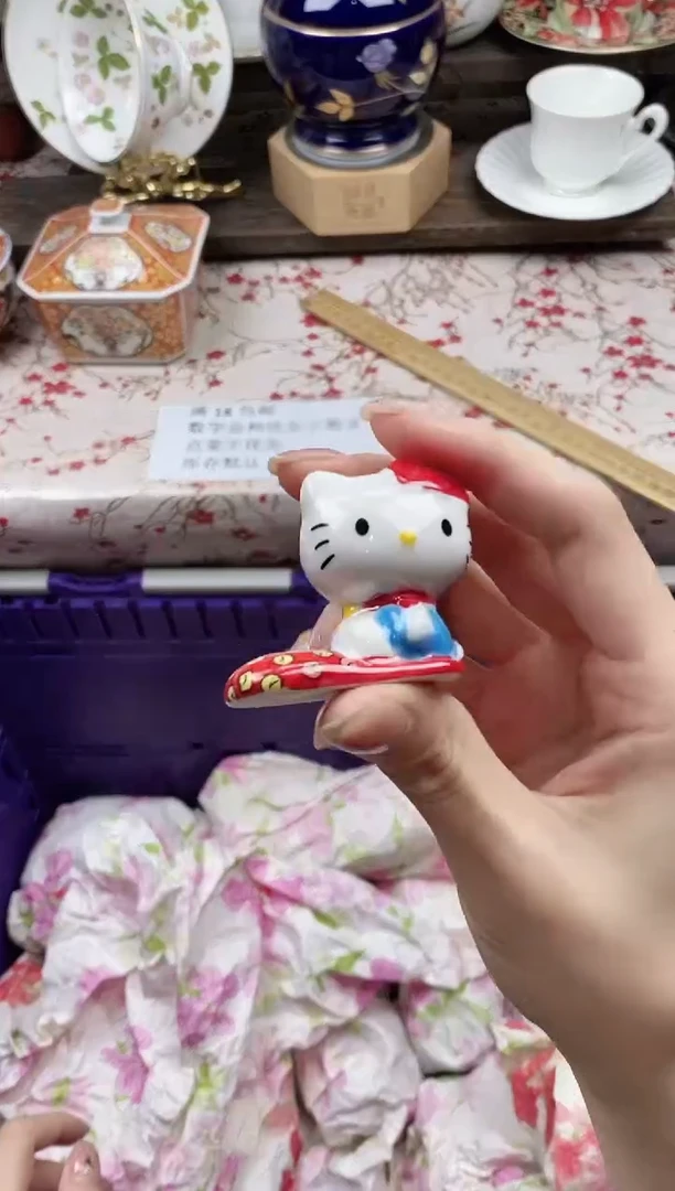 瓷片     KT猫筷置