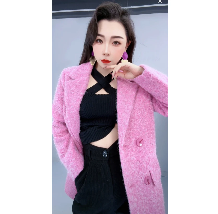 QT-25新款轻奢气质大衣休闲时尚