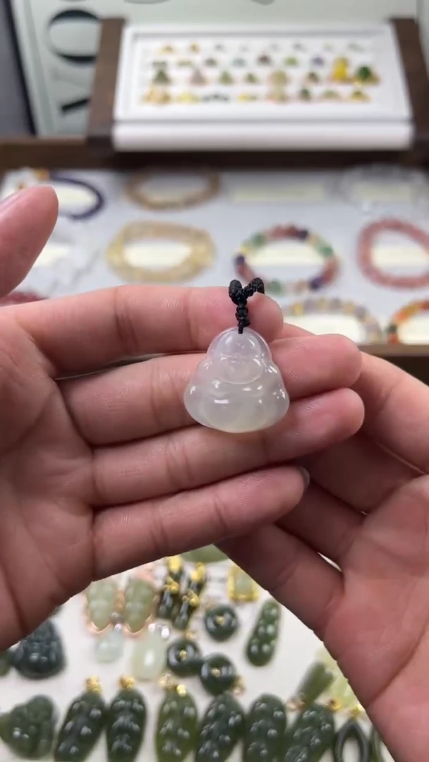 未镶嵌岫玉吊坠(不含链)1