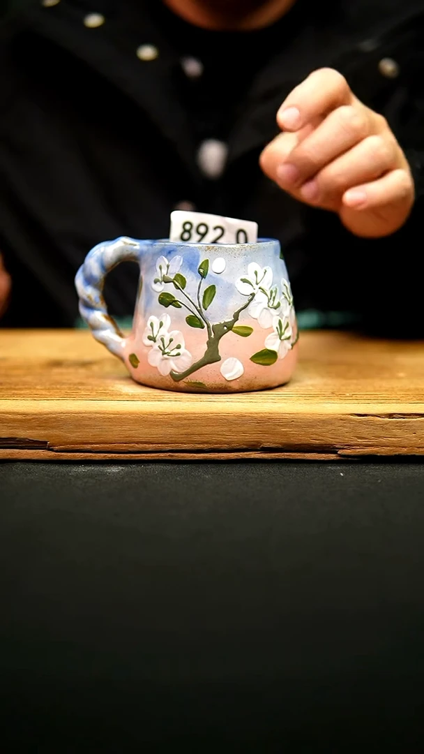 @@陶园瓷舍@@纯手工手绘@高温釉下彩