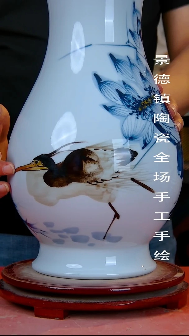 摆件景德镇陶瓷 全场手工手绘