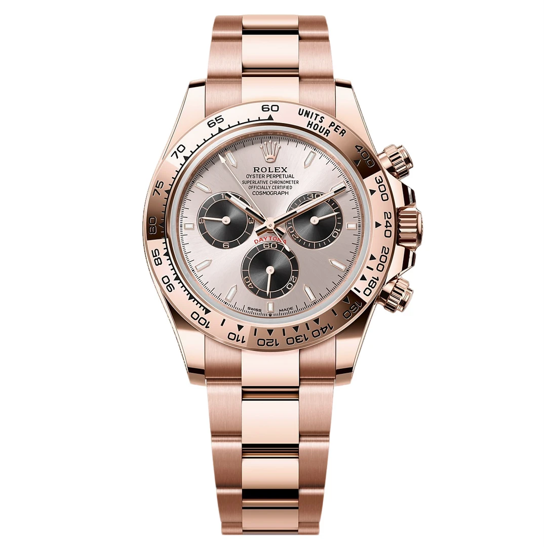 99新 Rolex/劳力士 单表/迪通拿/126505/全玫瑰金贝嫂/40