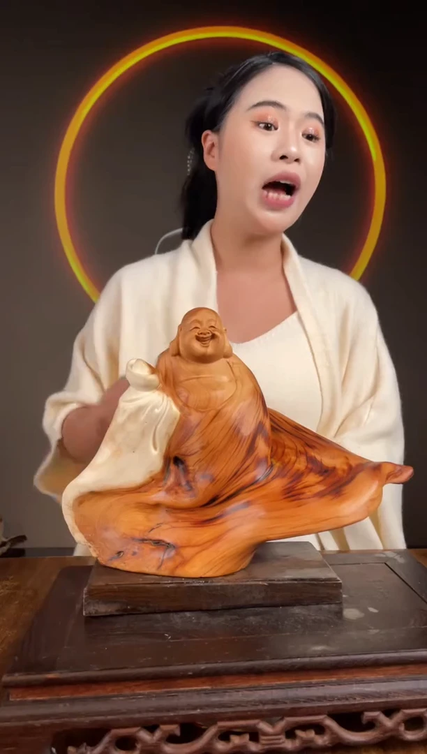 柏木（崖柏）手工摆件,先抢先得! 编号:195