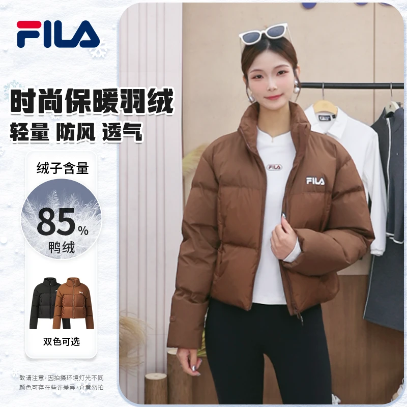 Fila/斐乐女款冬季羽绒服【防风防水】抗寒短款显瘦外套F11W549902F