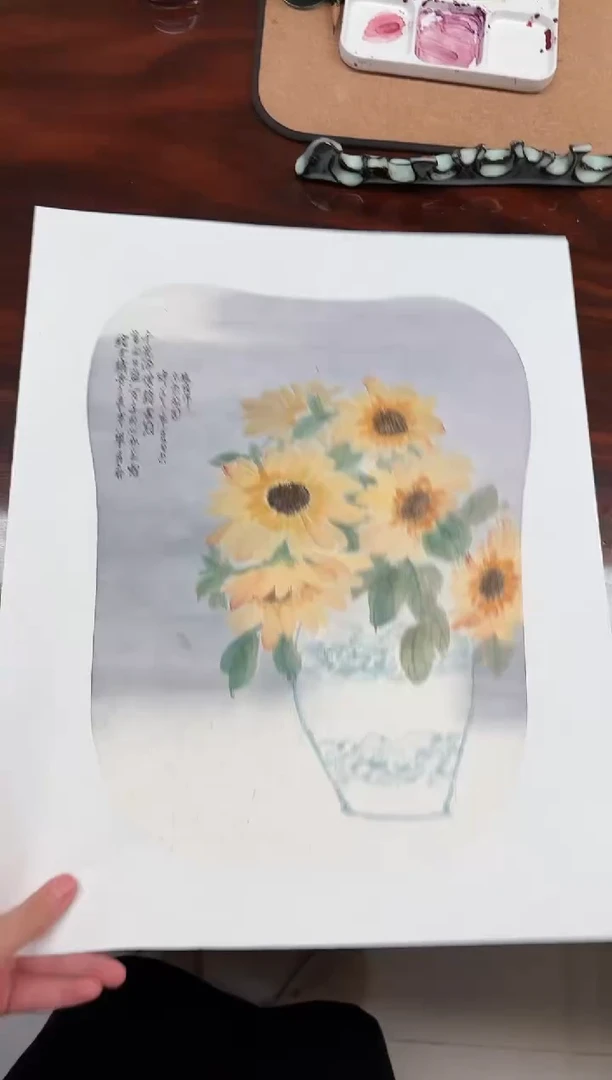 国画y天津人美-张丽萍写意花鸟1平尺