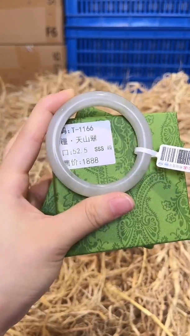 未镶嵌手镯石英质玉T-1166