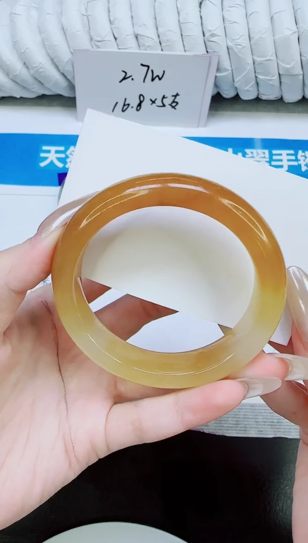 未镶嵌手镯石英质玉223/58.3