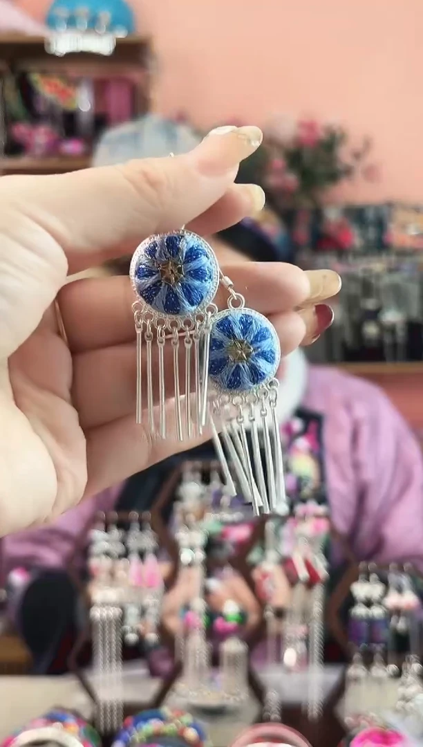 艺枝独绣手工饰品622