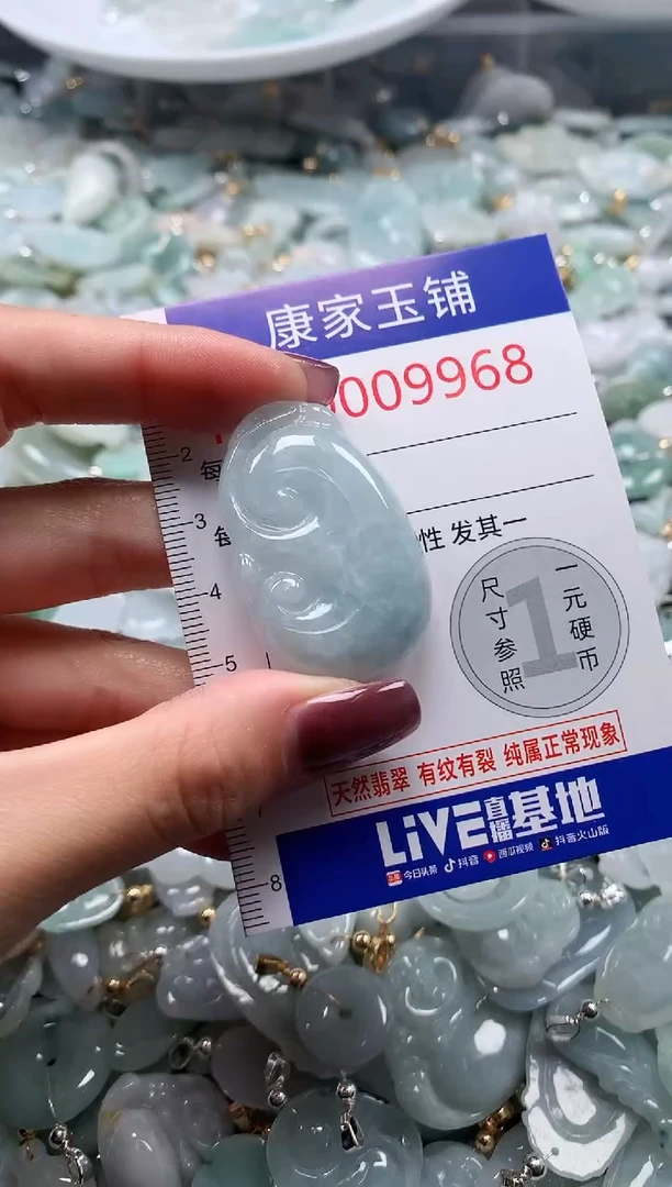 翡翠未镶嵌吊坠(不含链)9968