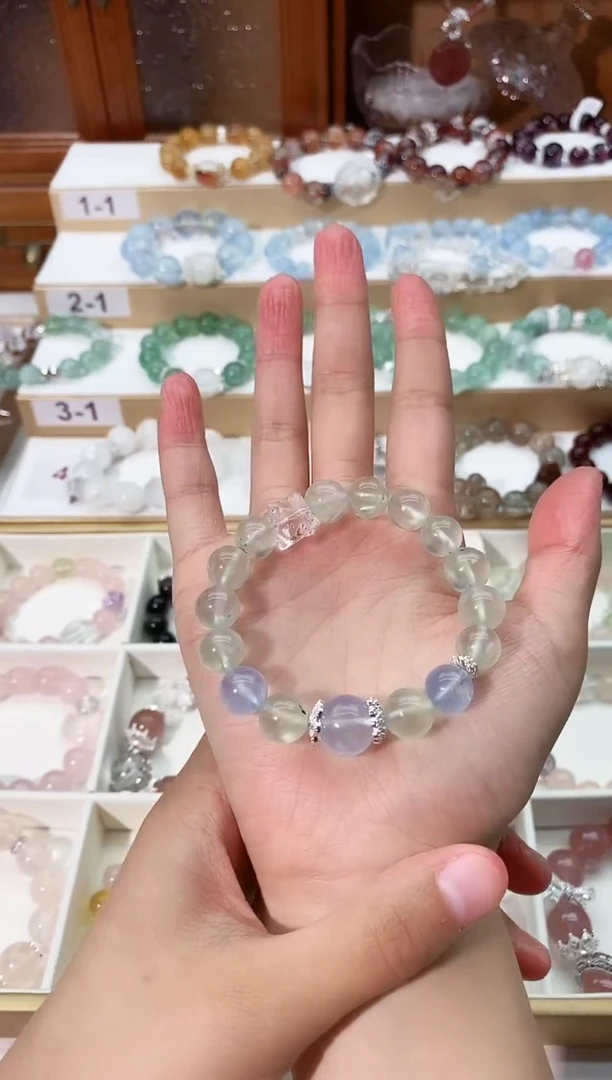 【闪购商品】水晶手串未镶嵌葡萄石手串