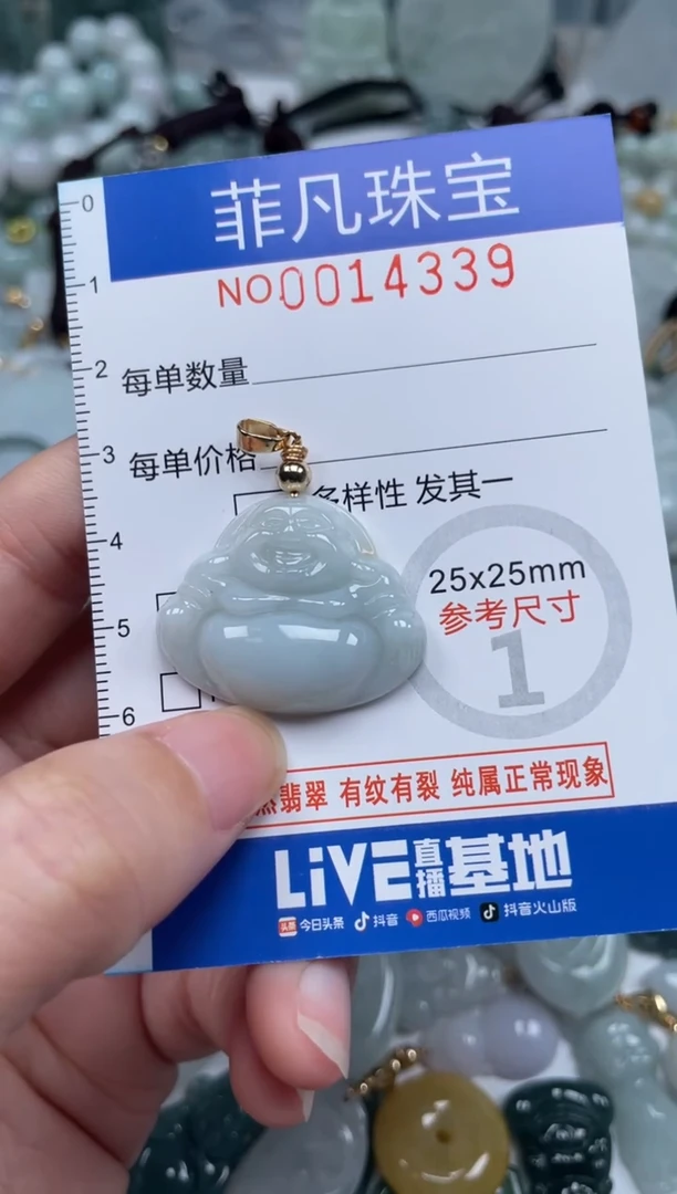 颈饰未镶嵌翡翠14339