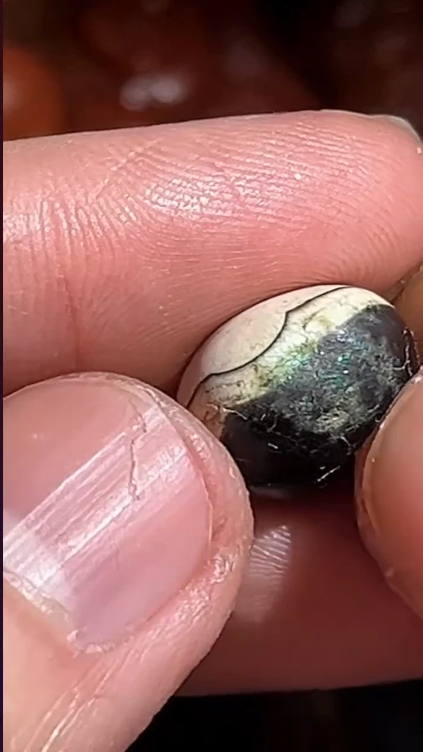 未镶嵌颈饰玛瑙/玉髓pz1125-62老珠子单珠