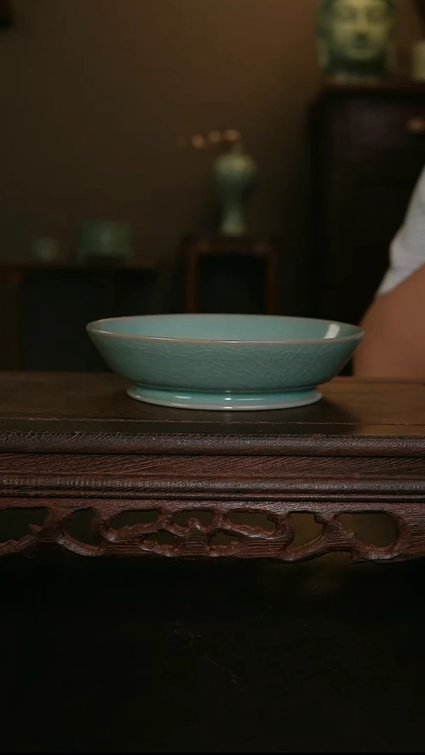 摆件仿古手工圆洗