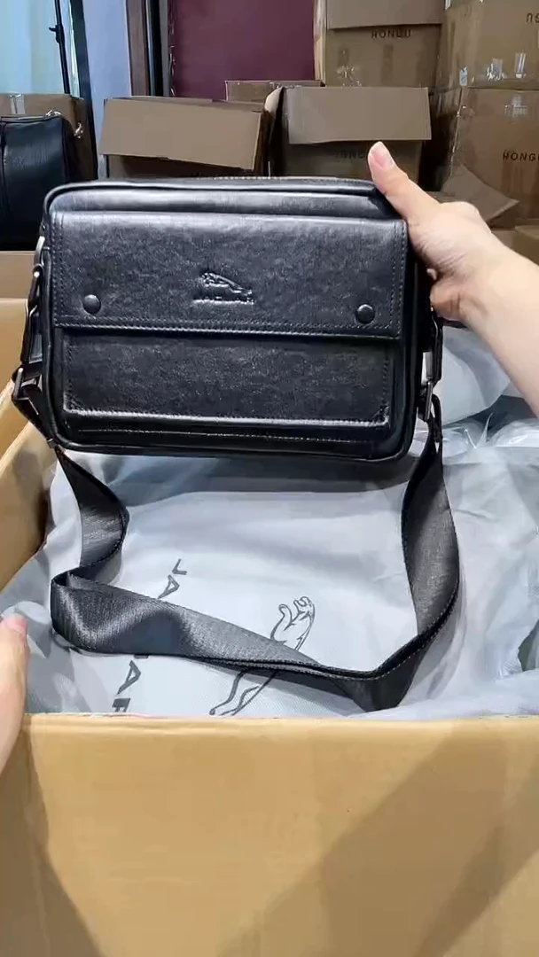 牛皮（革）韩爵绅士包包皮具732