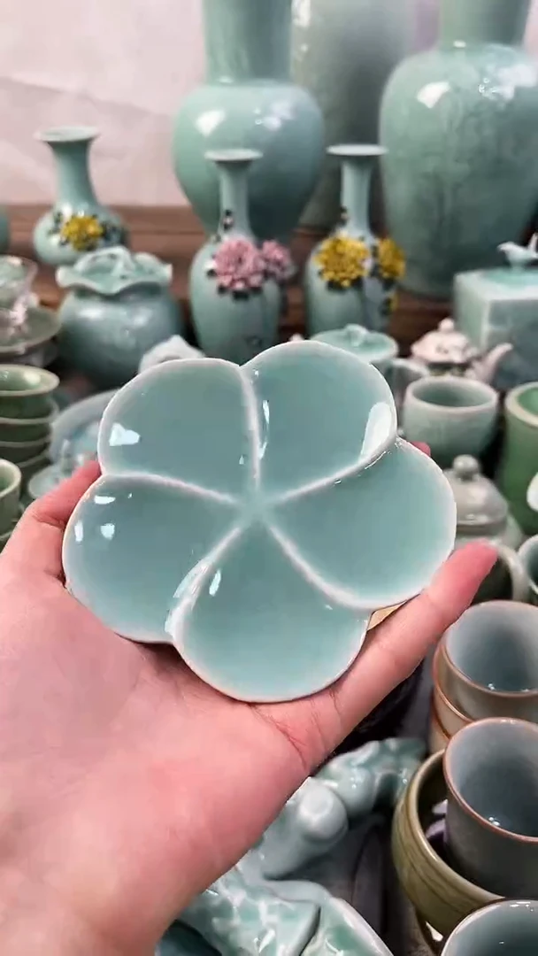 【闪购商品】特价福利 微瑕 慧仙青瓷