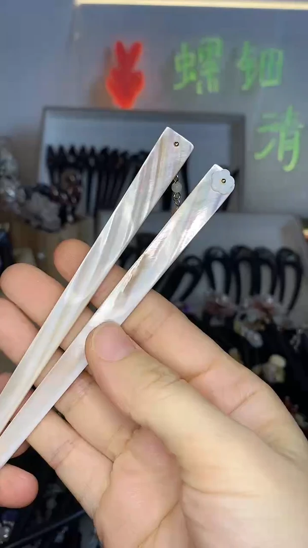 非金属木质月**珊一对装