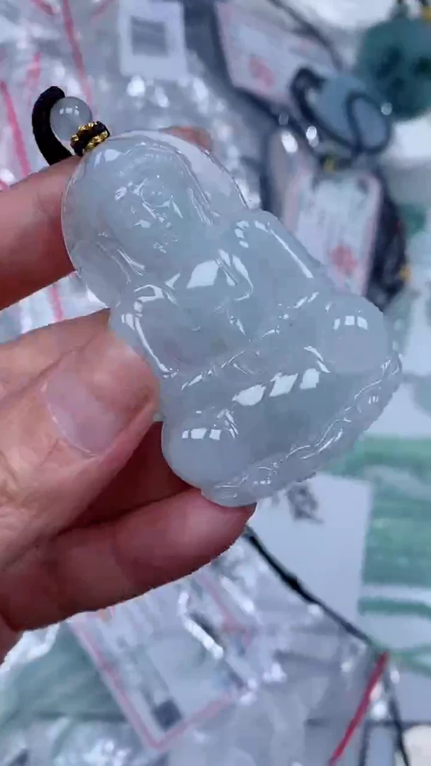 颈饰未镶嵌翡翠吊坠