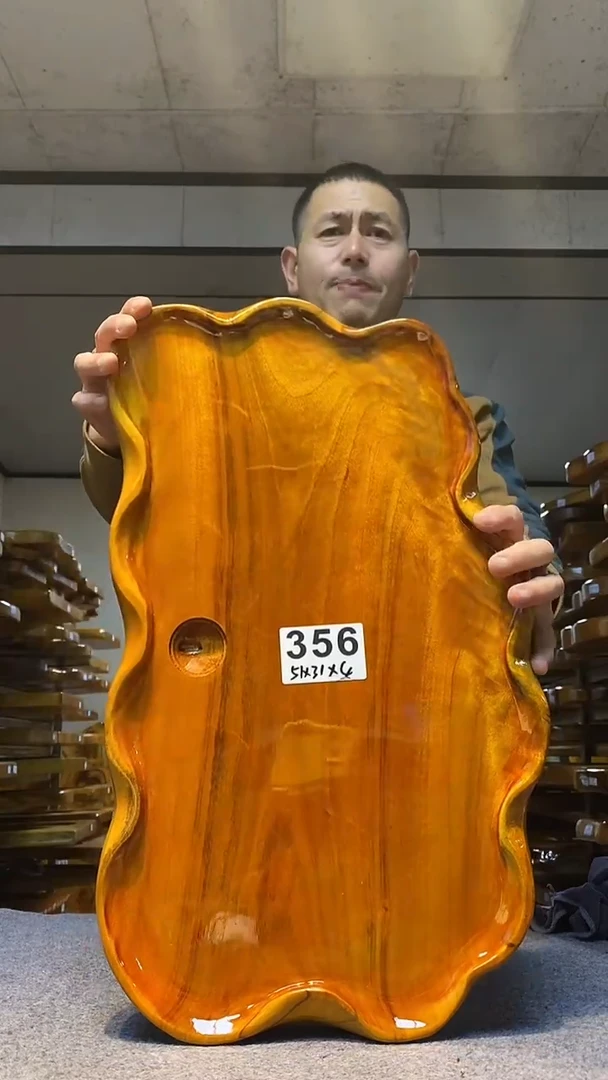 实木原木茶盘 一物一拍(不含配件）