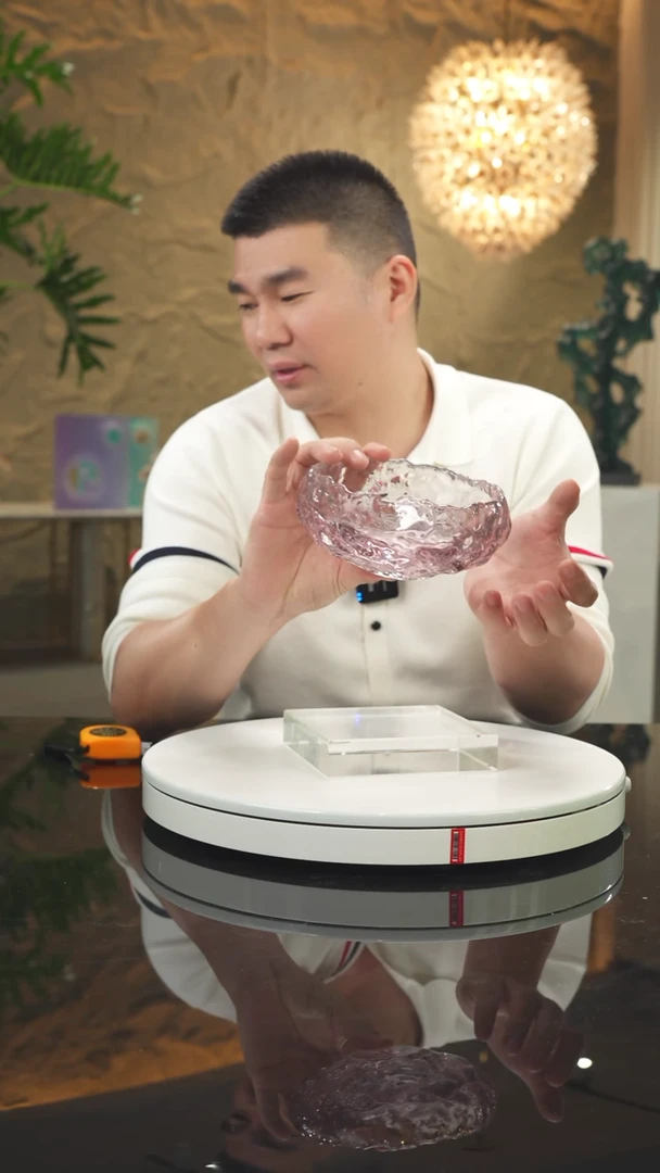 【闪购商品】瓷片福利粉色果碗