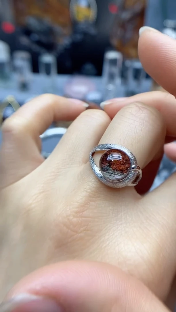 【闪购商品】水晶戒指银S925镶嵌水晶水晶