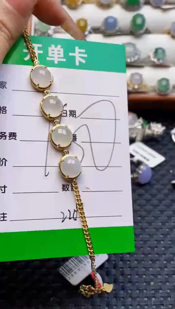 银S925镶嵌戒指翡翠2281