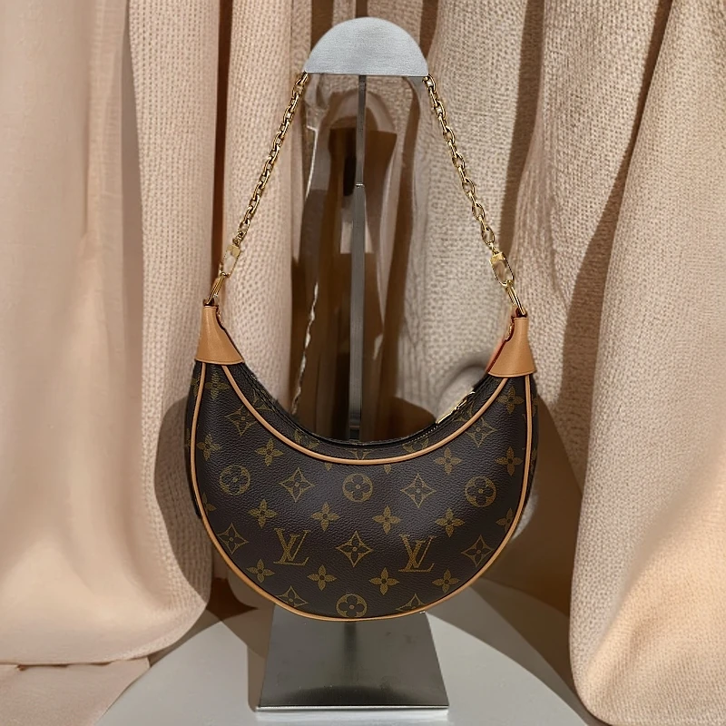 95新 LouisVuitton/路易威登 安洁利严选 月亮包 单肩包 272