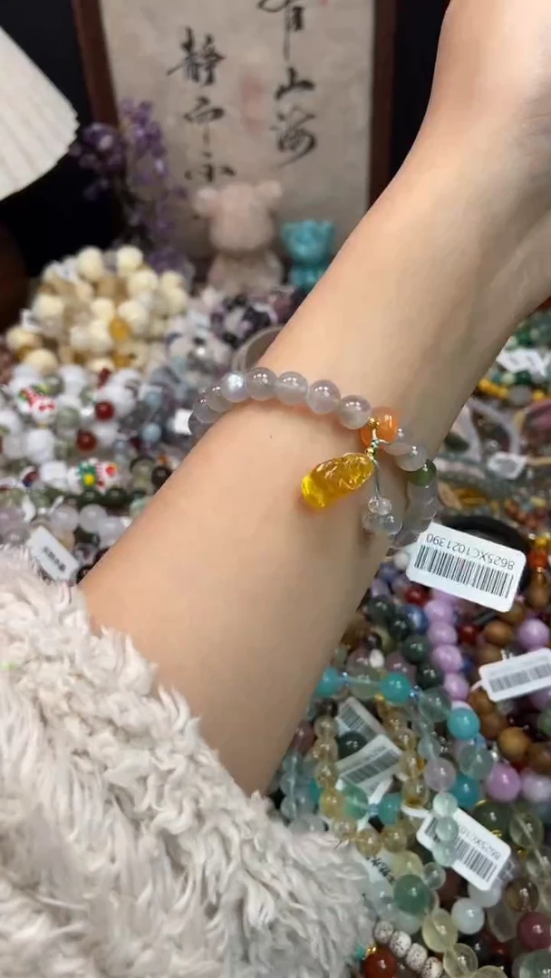 未镶嵌手链月光石175