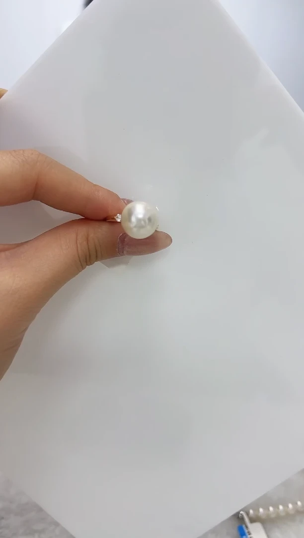 【闪购商品】淡水珍珠DA银S925镶嵌戒指 12 B664