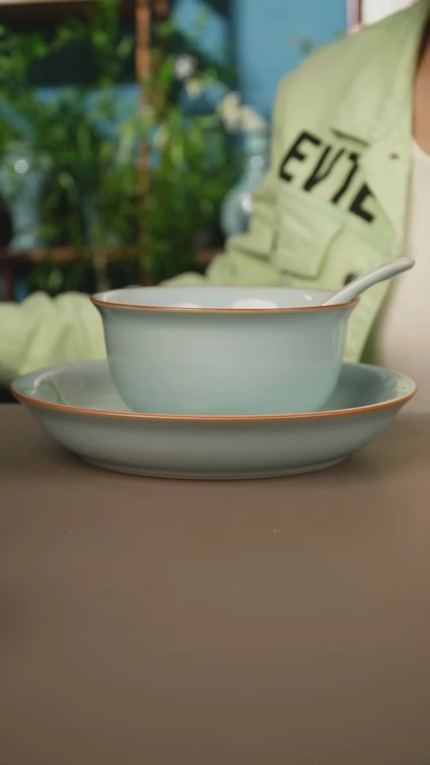 天青餐具十八件一套一级