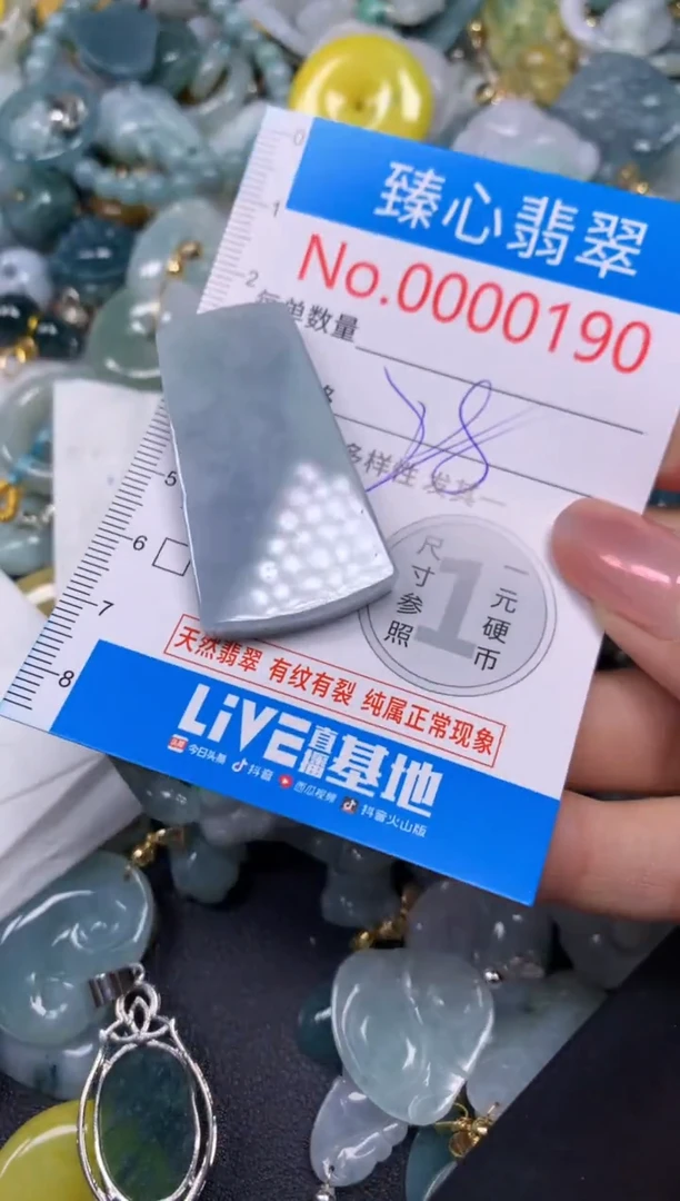 【闪购商品】翡翠颈饰未镶嵌含绳000190