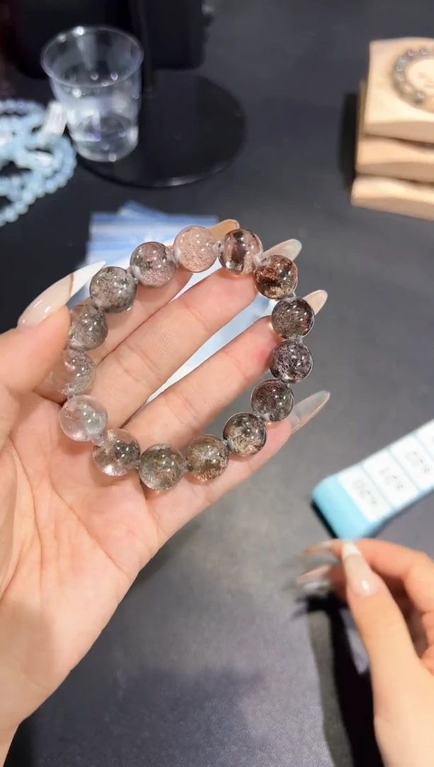 未镶嵌手链水晶20s多样性发其一【1条】默认微瑕12mm