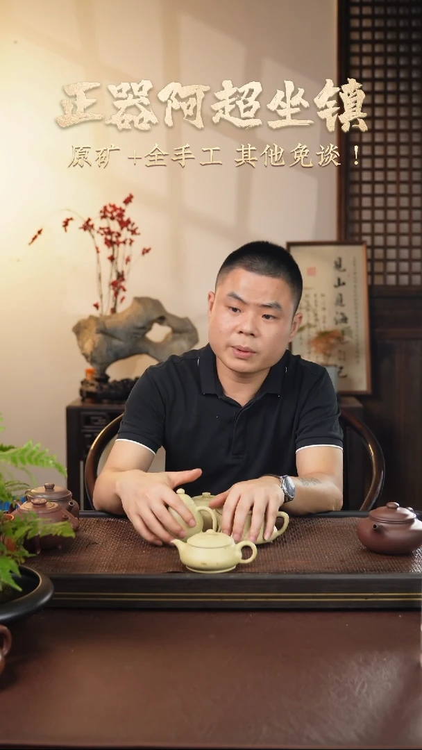茶壶紫砂!***!3312 何中菊明炉洒金 本山绿140cc