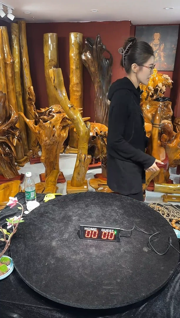金丝楠罗****业金丝楠木随形孤品摆件134