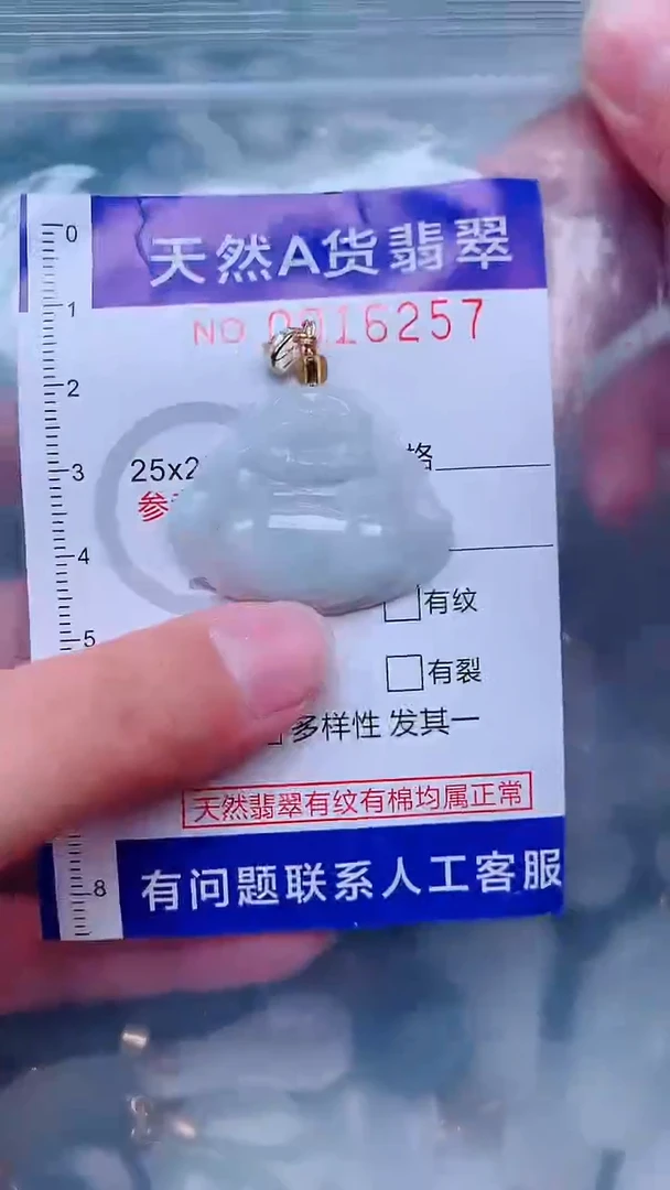 吊坠(不含链)未镶嵌翡翠1