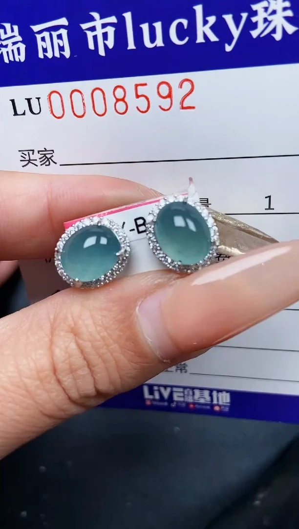 【闪购商品】翡翠颈饰银S925镶嵌8592