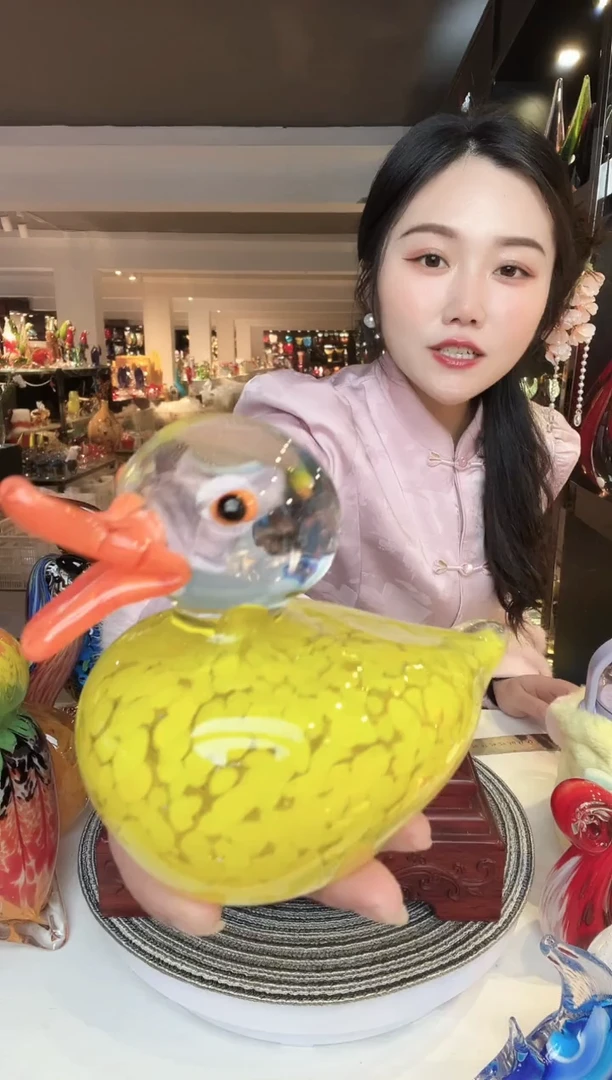 【闪购商品】茶盏琉璃摆件家居摆件