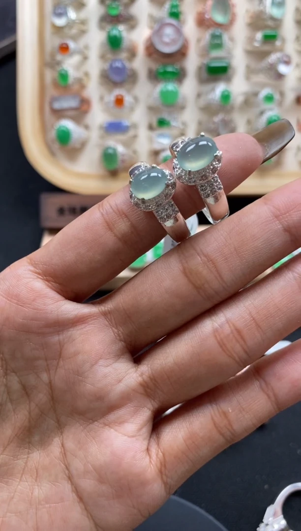 未镶嵌戒指翡翠缅甸天然a货翡翠