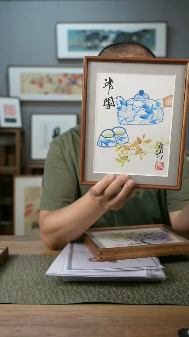 书法手书/绘同款作品-协会会员老师
