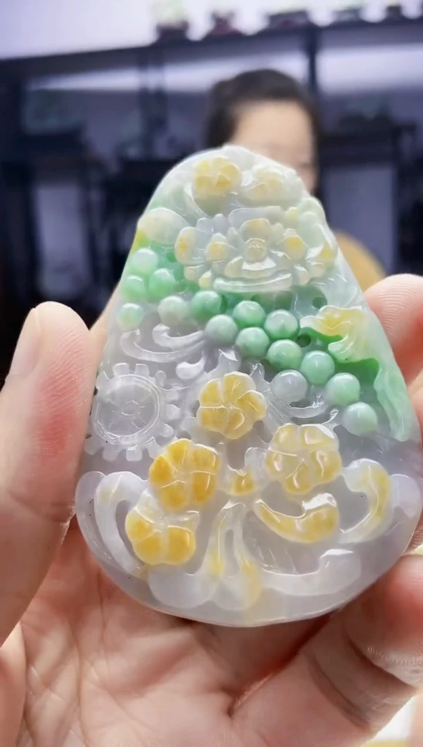 定制翡翠未镶嵌毛货07150072