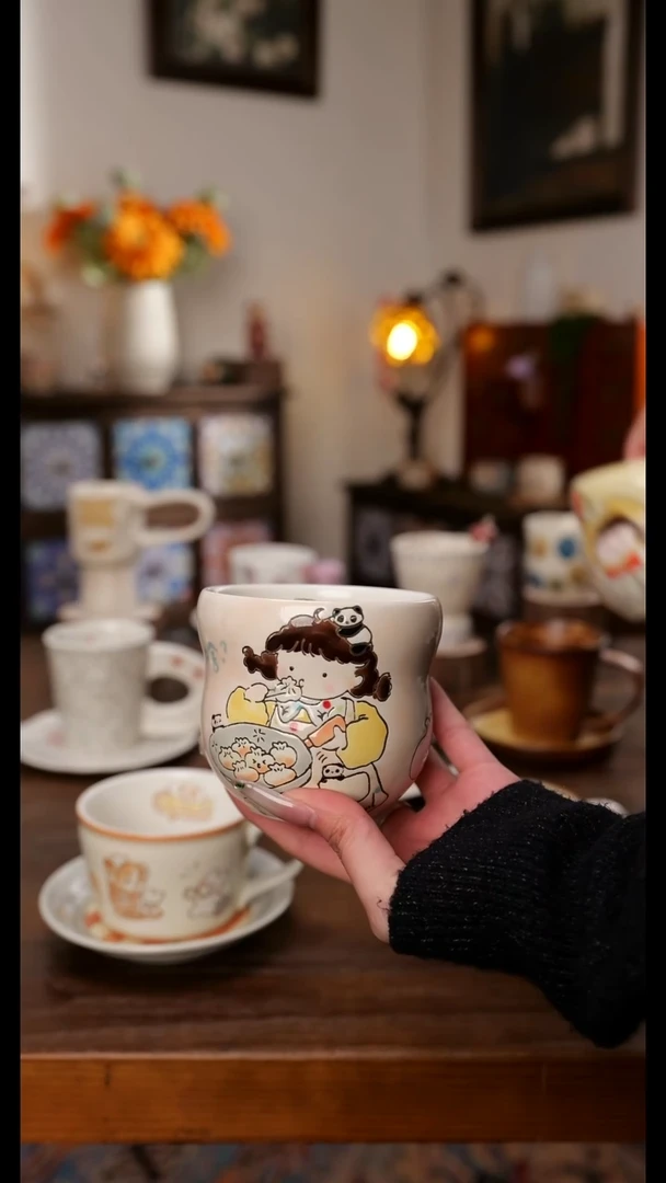 陶瓷便携款阿满今天吃啥 包子