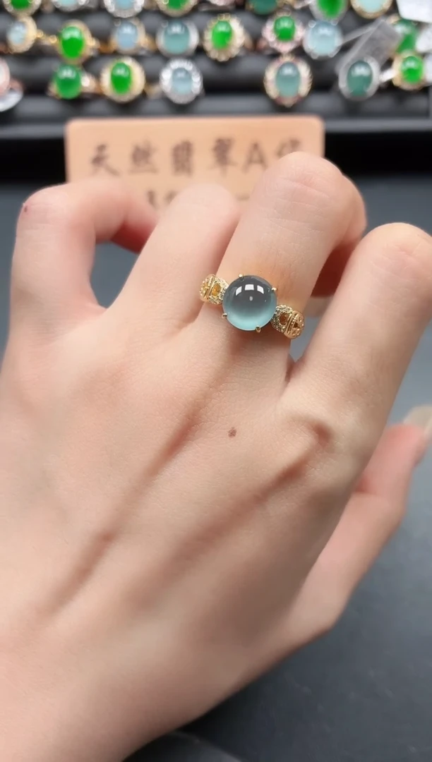 未镶嵌戒指翡翠111