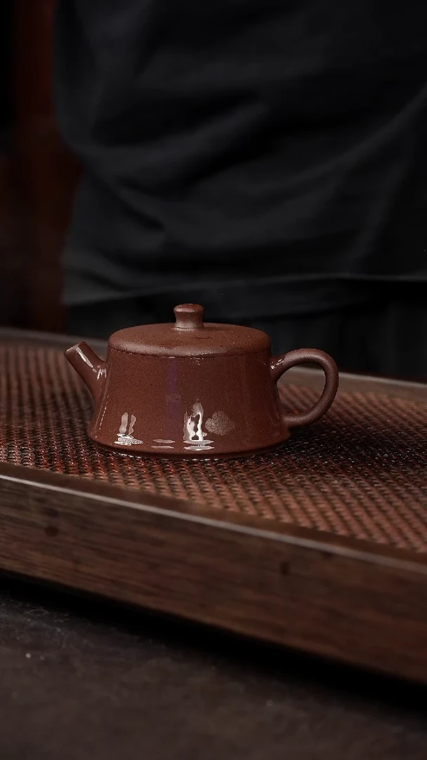 茶壶紫砂紫泥云柱