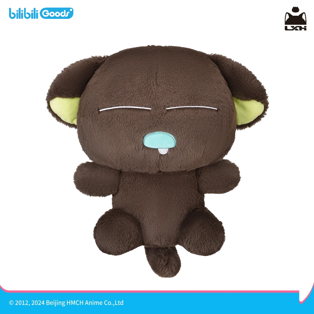 【现货】bilibiliGoods《罗小黑战记》与你同行 软乎乎小黑躺姿公仔