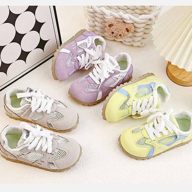 ABC儿童运动鞋2025春秋新款女童鞋儿童鞋子软底阿甘鞋男童休闲鞋