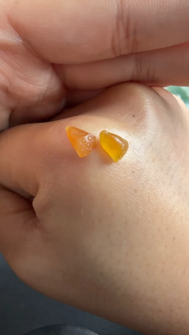 未镶嵌定制翡翠1对莲蓬