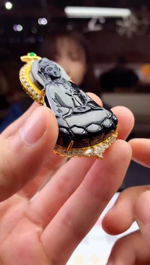 颈饰未镶嵌翡翠天然A货翡翠拍一发一