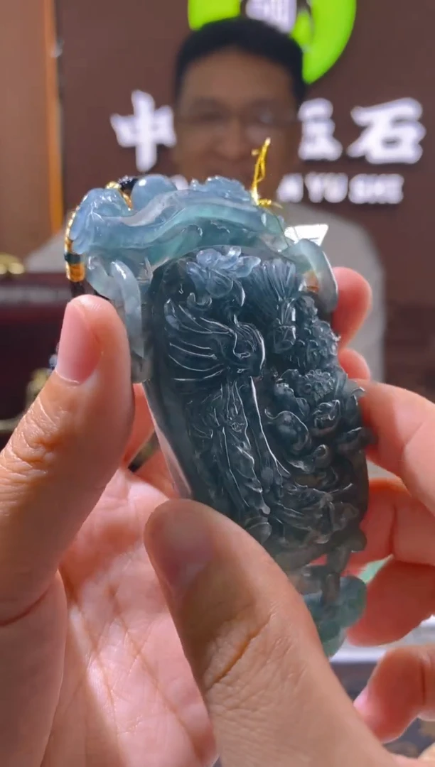 定制翡翠未镶嵌XM翡翠毛货ZS-62